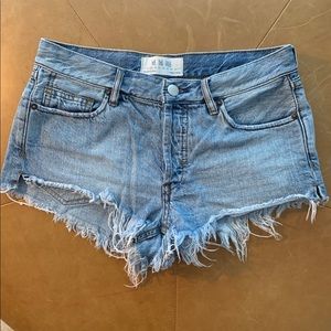 Free People We the Free Denim Shorts Size 25